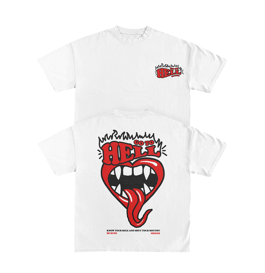 "GO TO HELL" TEE